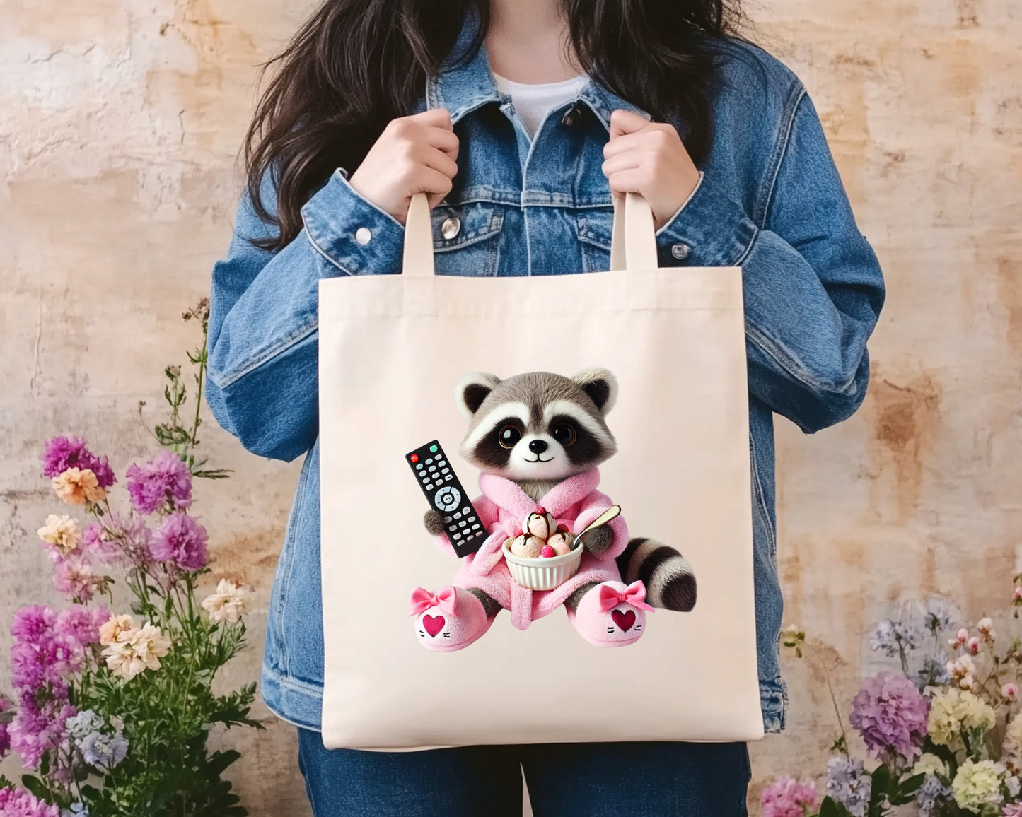 Large Valentine Canvas Bags