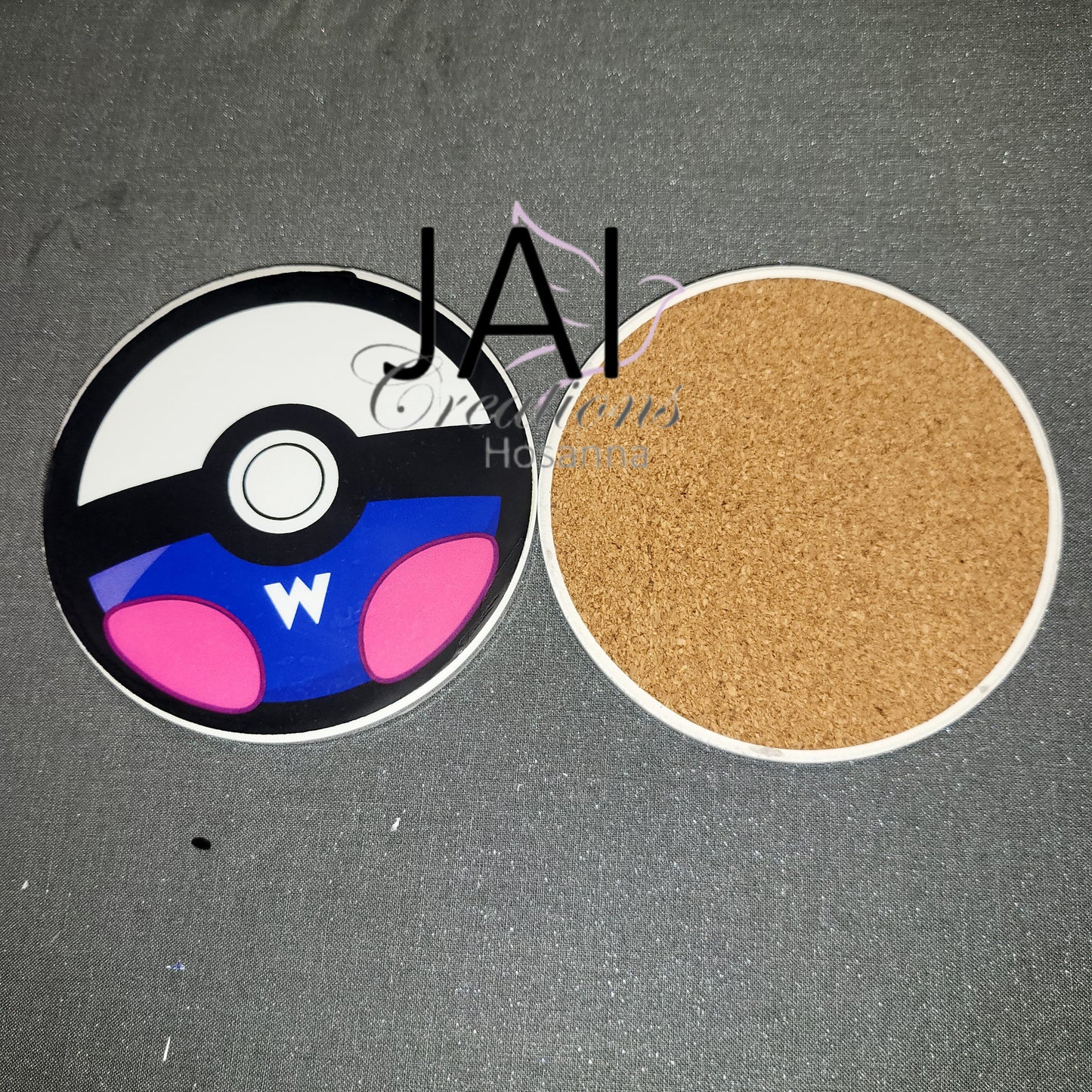 Posavasos personalizados - Pokeball