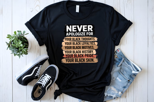 Never Apologize