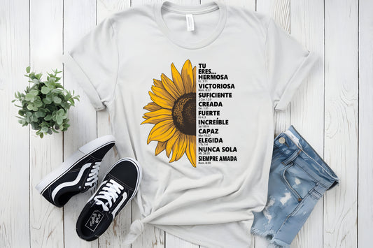 Tu eres hermosa, tu eres Victoriosa (Girasol)