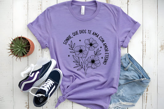 Sonrie que Dios te ama