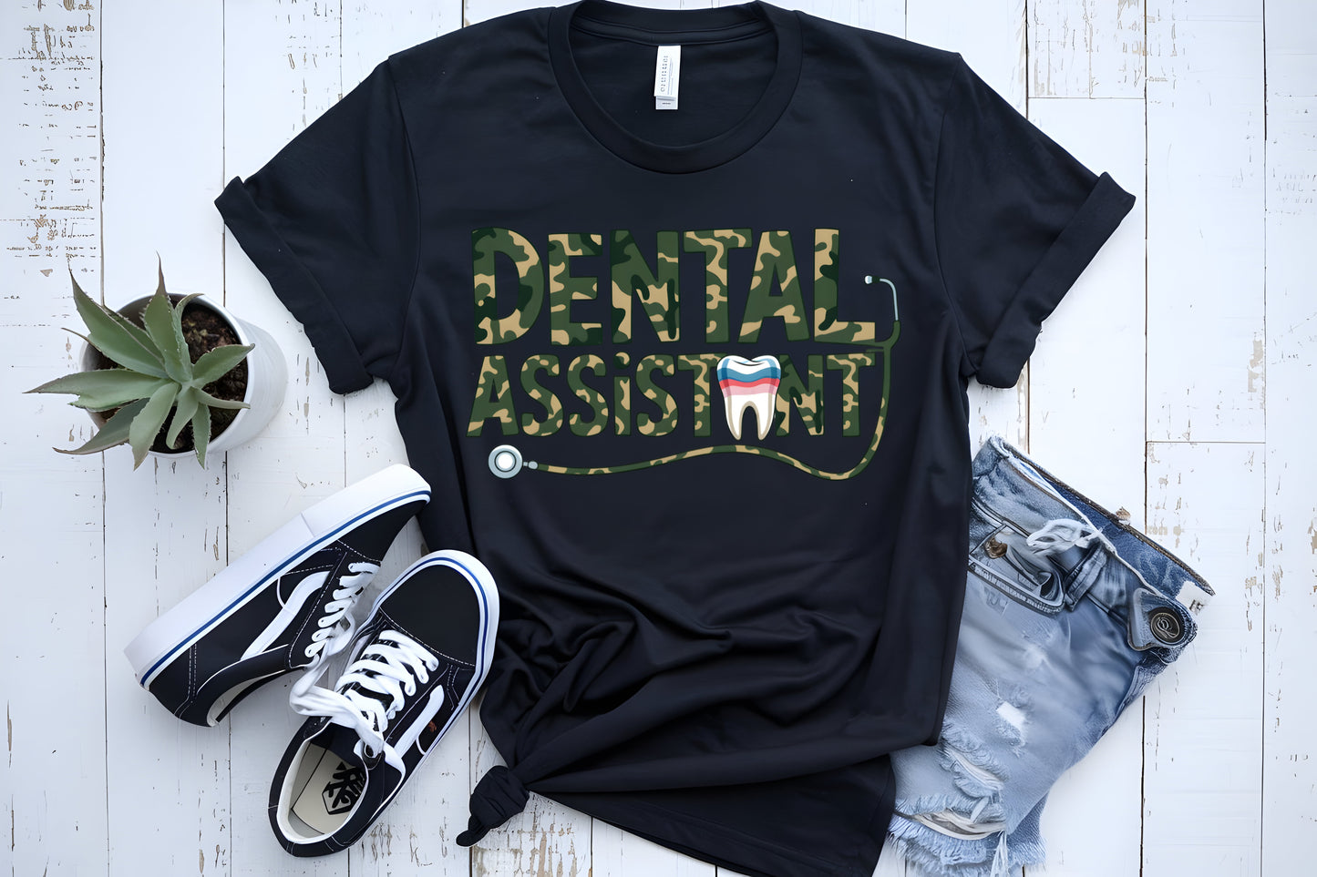 Dental Assistant Camouflage