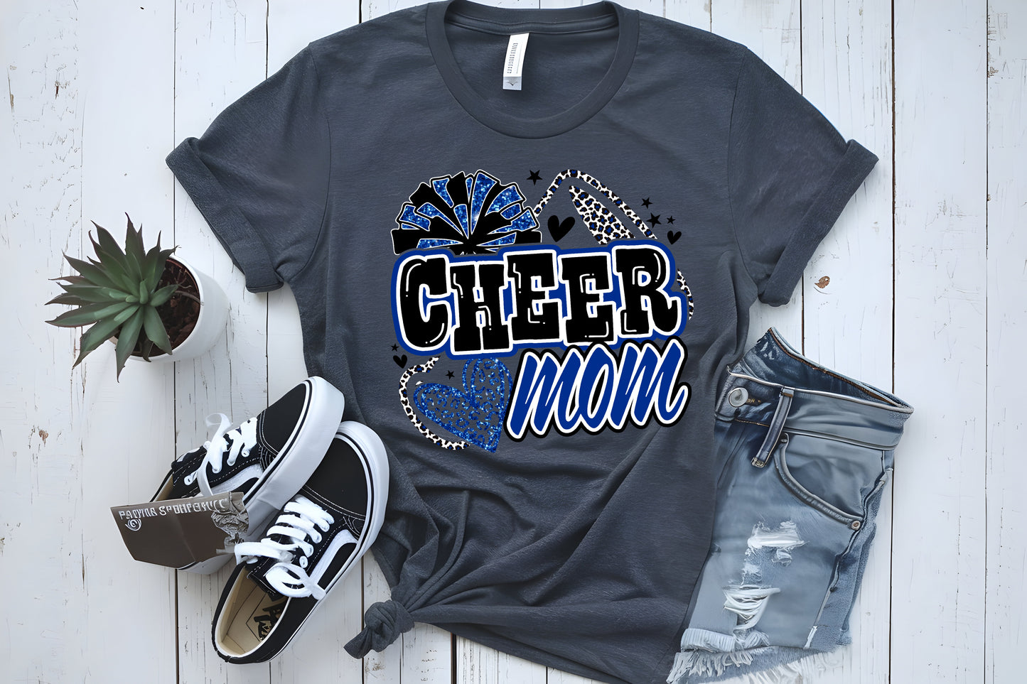 Cheer Mom (Blue)