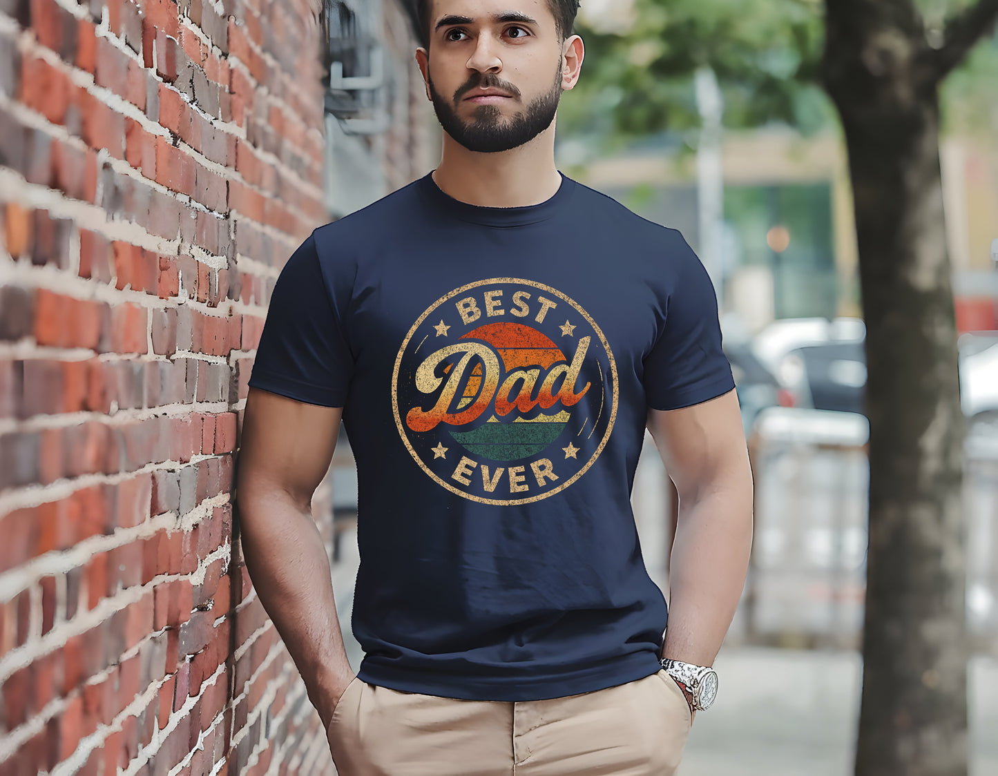 Best Dad Ever Vintage