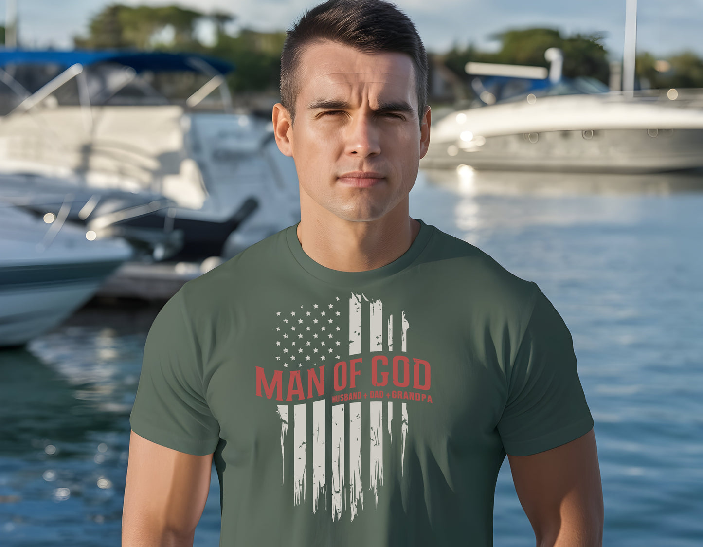 MAN of God - American Flag