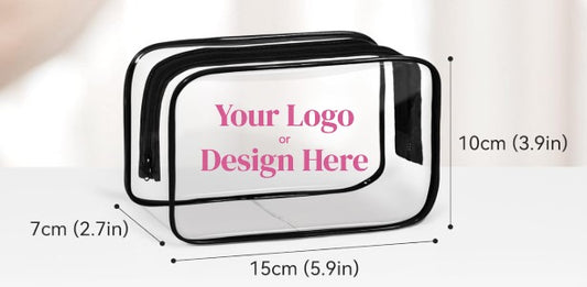 Bolsa Cosmética Transparente Personalizada