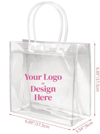 Custom Made Clear Gift Bag