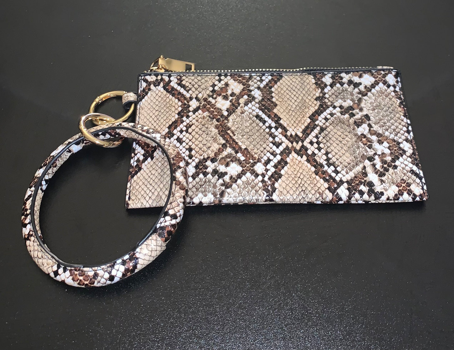 Mini Clutch Key Ring Bangle