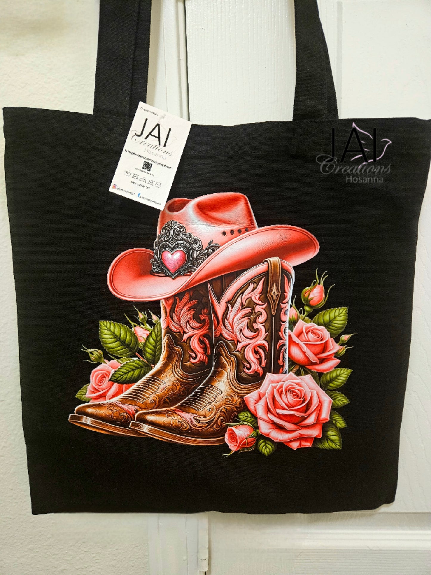 Large Valentine Canvas Bags